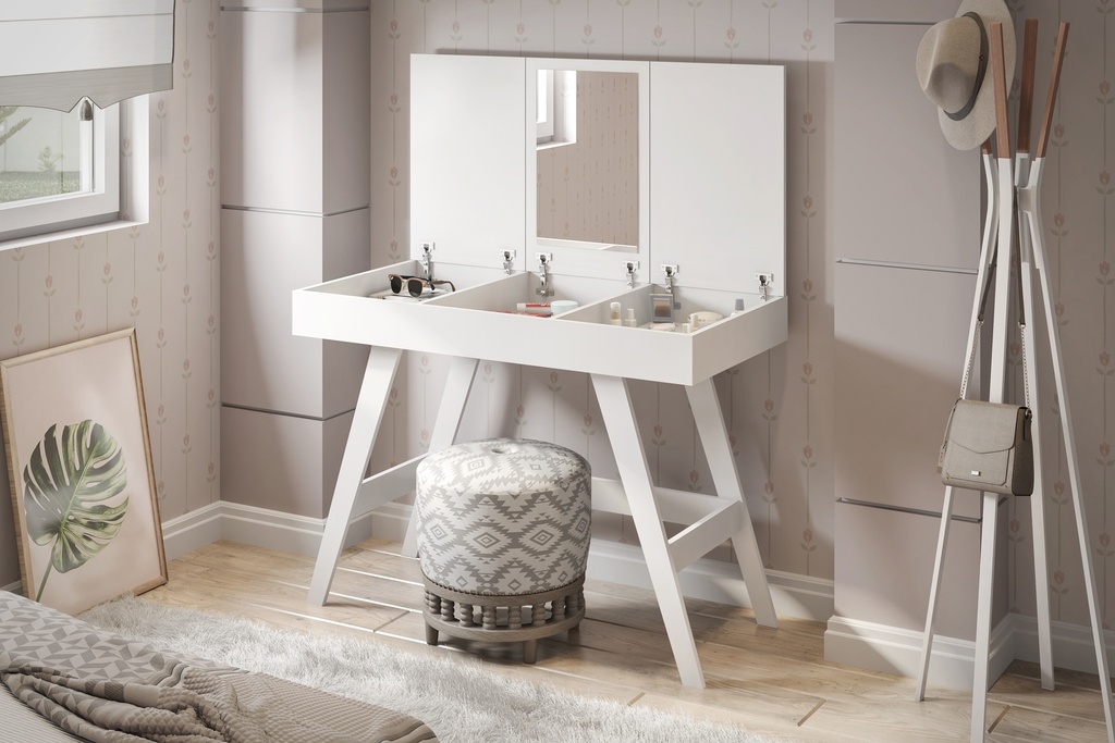 [COIF-D904-05] COIFFEUSE BLANCHE  1616