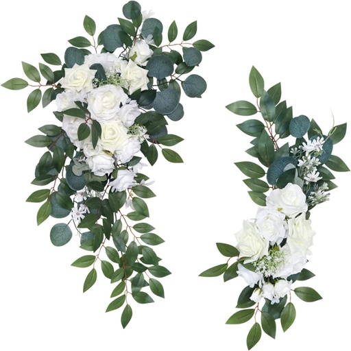 2 FLEURS POUR ARCHE 66*22/45*15  2 COULEURS 